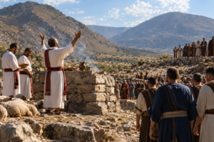 Ancient Mountain Altar Gathering