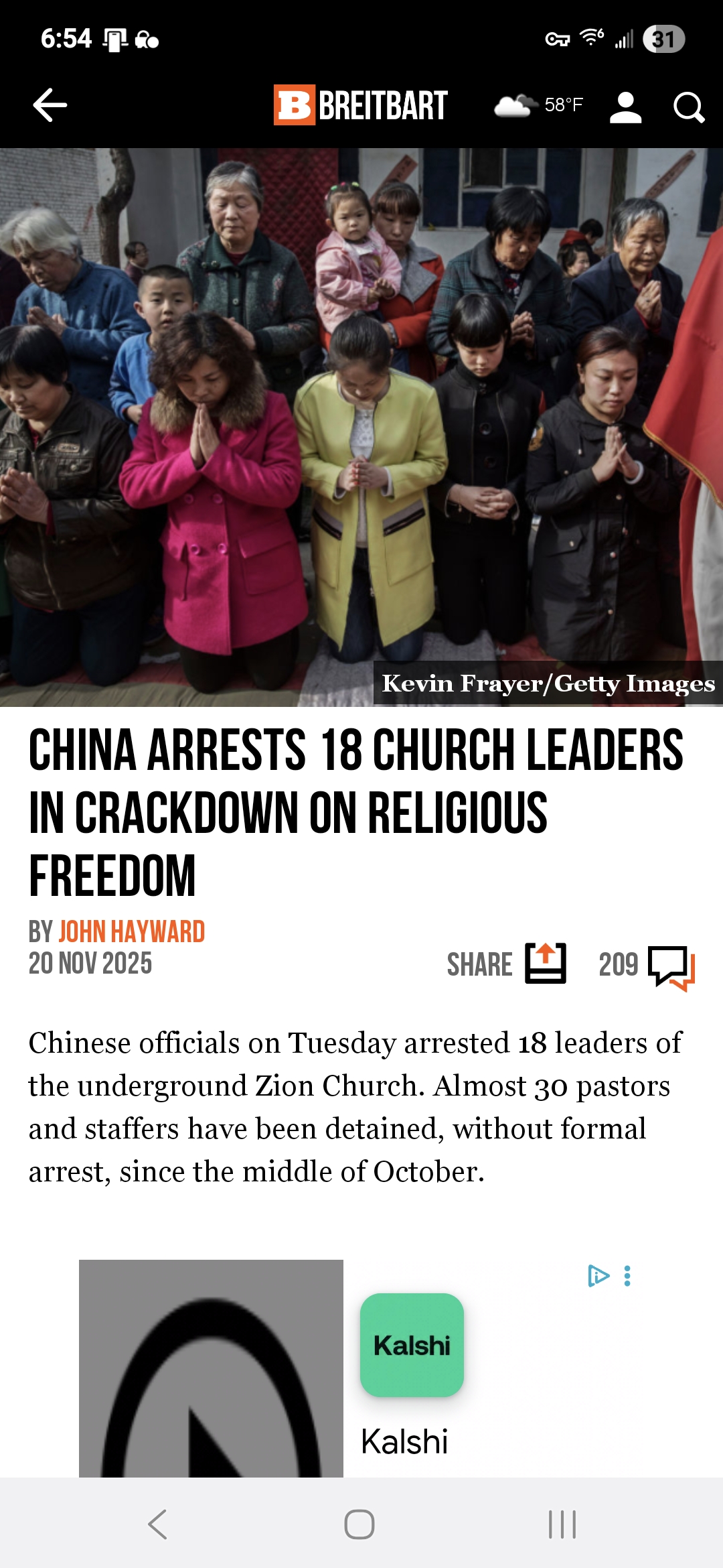 China Arrests 18 Church Leaders in Crackdown on Religious Freedom