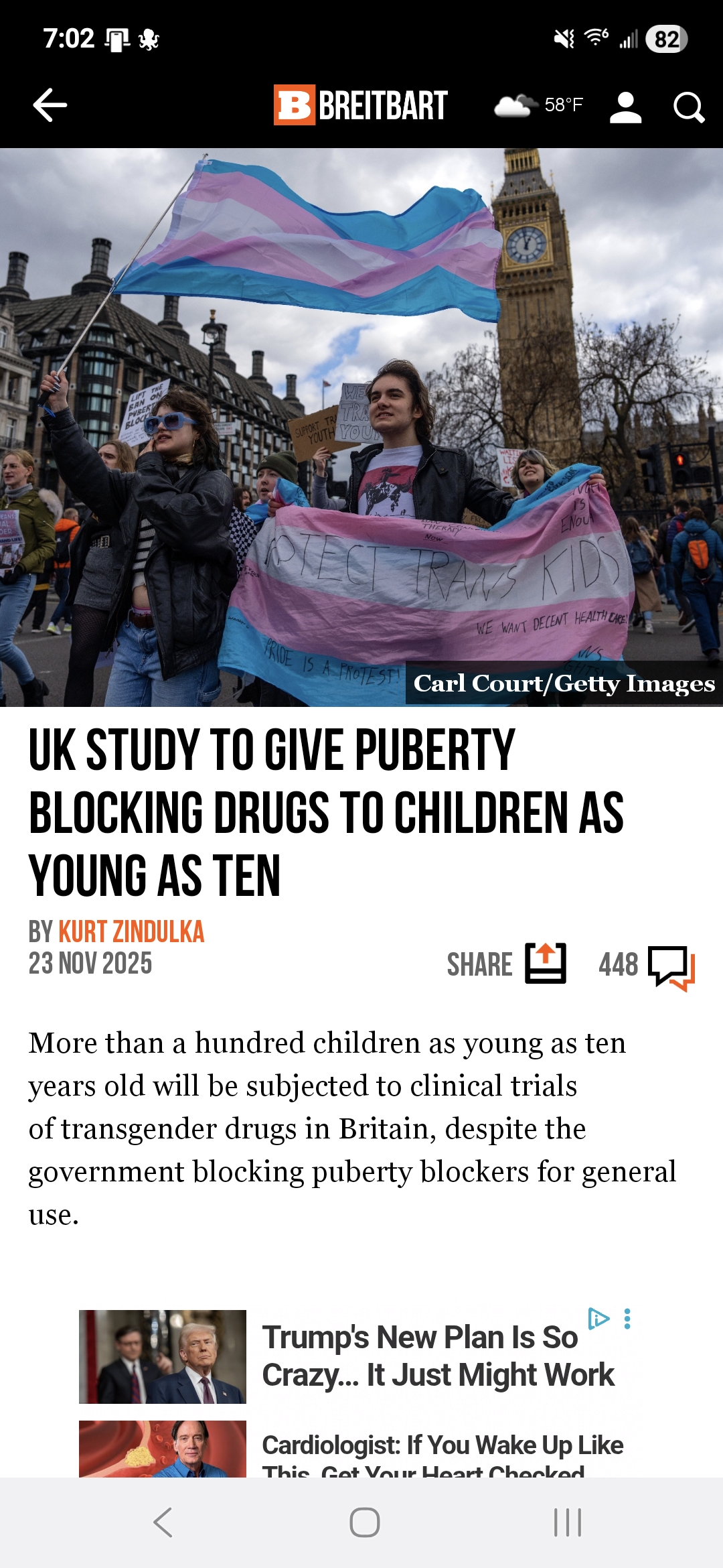 UK Study to Give Puberty Blocking Drugs to Children as Young as Ten