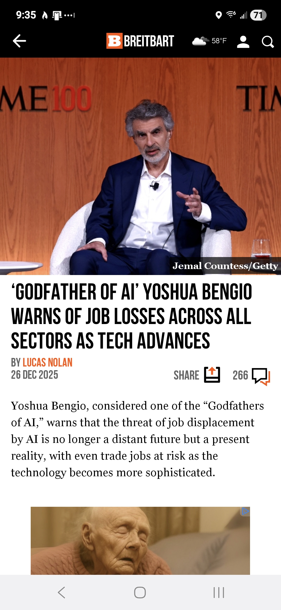 ‘Godfather of AI’ Yoshua Bengio Warns of Job Losses Across All Sectors as Tech Advances