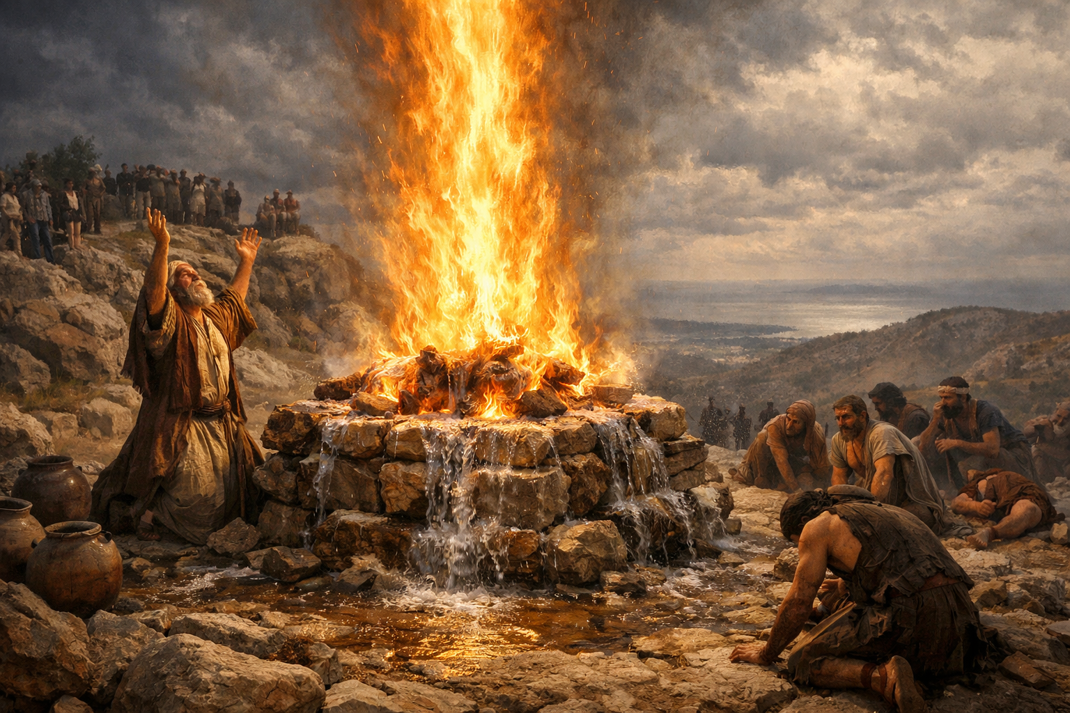 Overview of 1 Kings 18–19 (KJV)