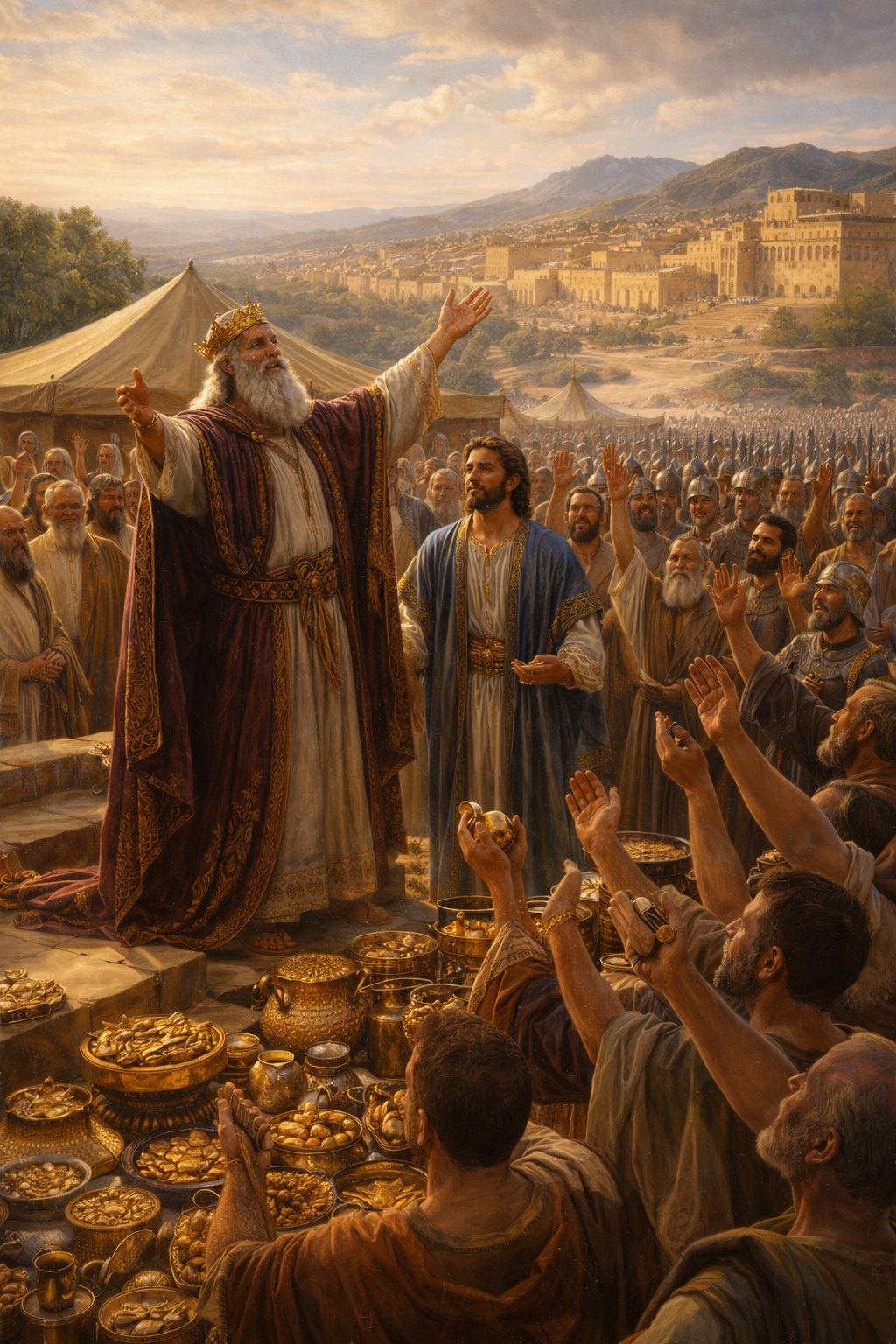 Overview of 1 Chronicles 29 (KJV)