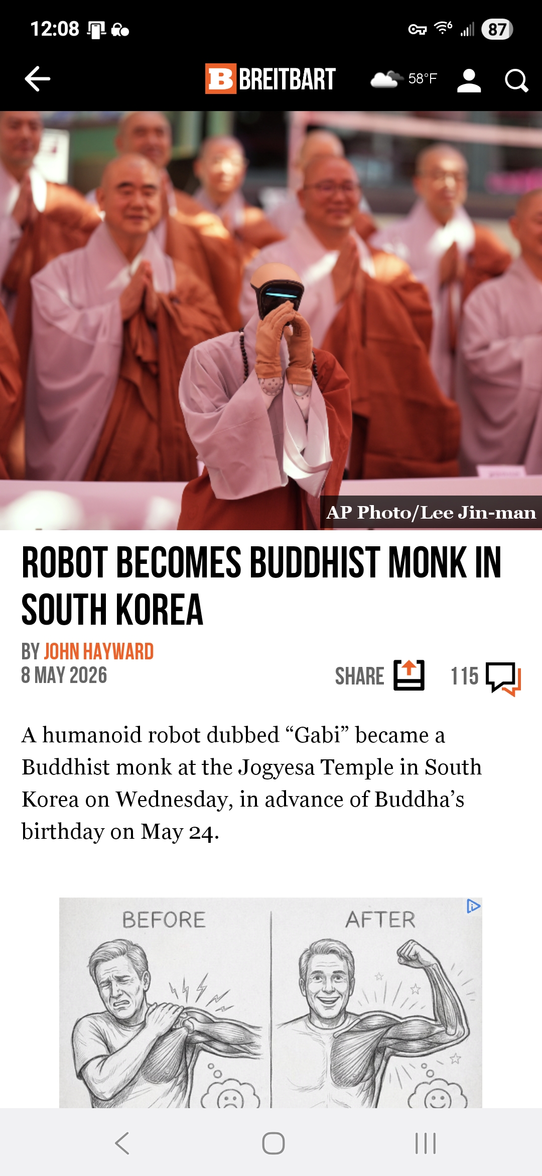 Robot Becomes Buddhist Monk in South Korea