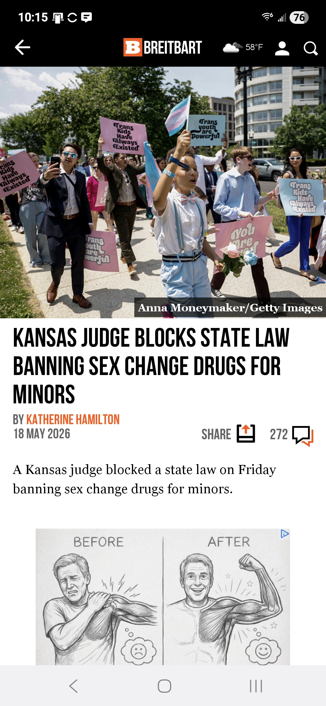 Kansas Judge Blocks State Law Banning Sex Change Drugs for Minors