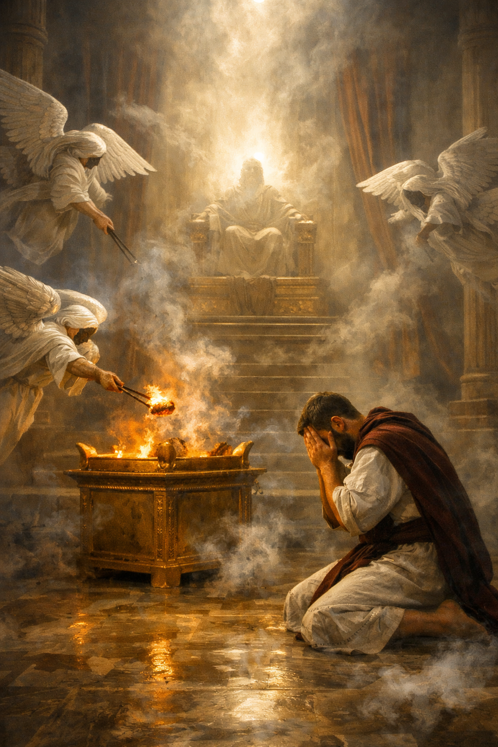 What is Isaiah 4 referring to? Clouds by day fire by night