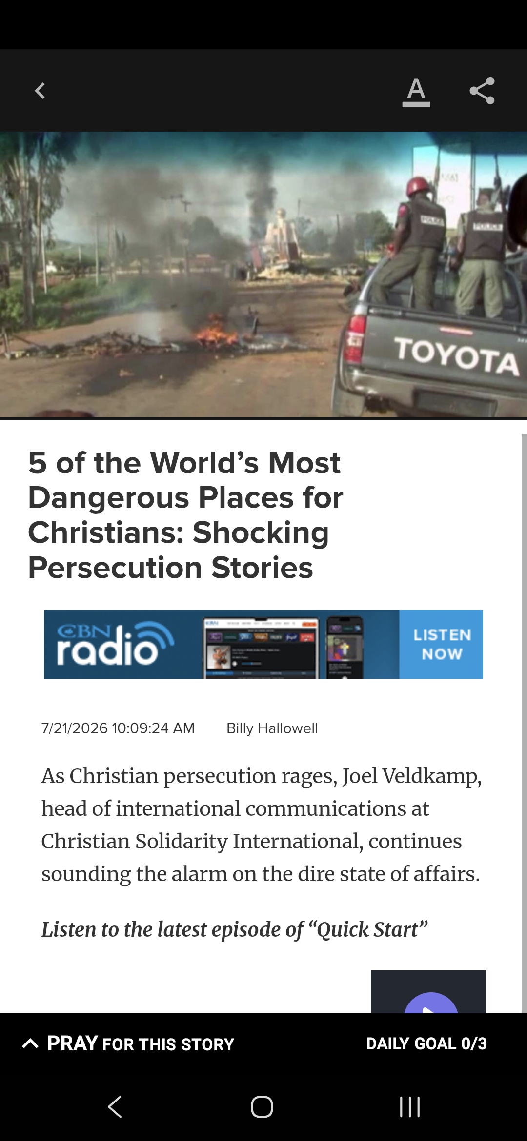 5 of the World’s Most Dangerous Places for Christians: Shocking Persecution Stories