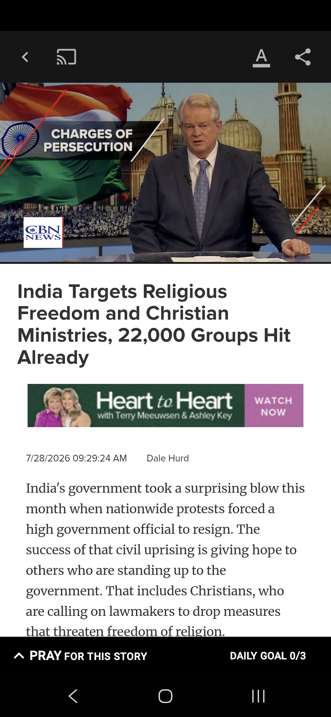 India Targets Religious Freedom and Christian Ministries, 22,000 Groups Hit Already