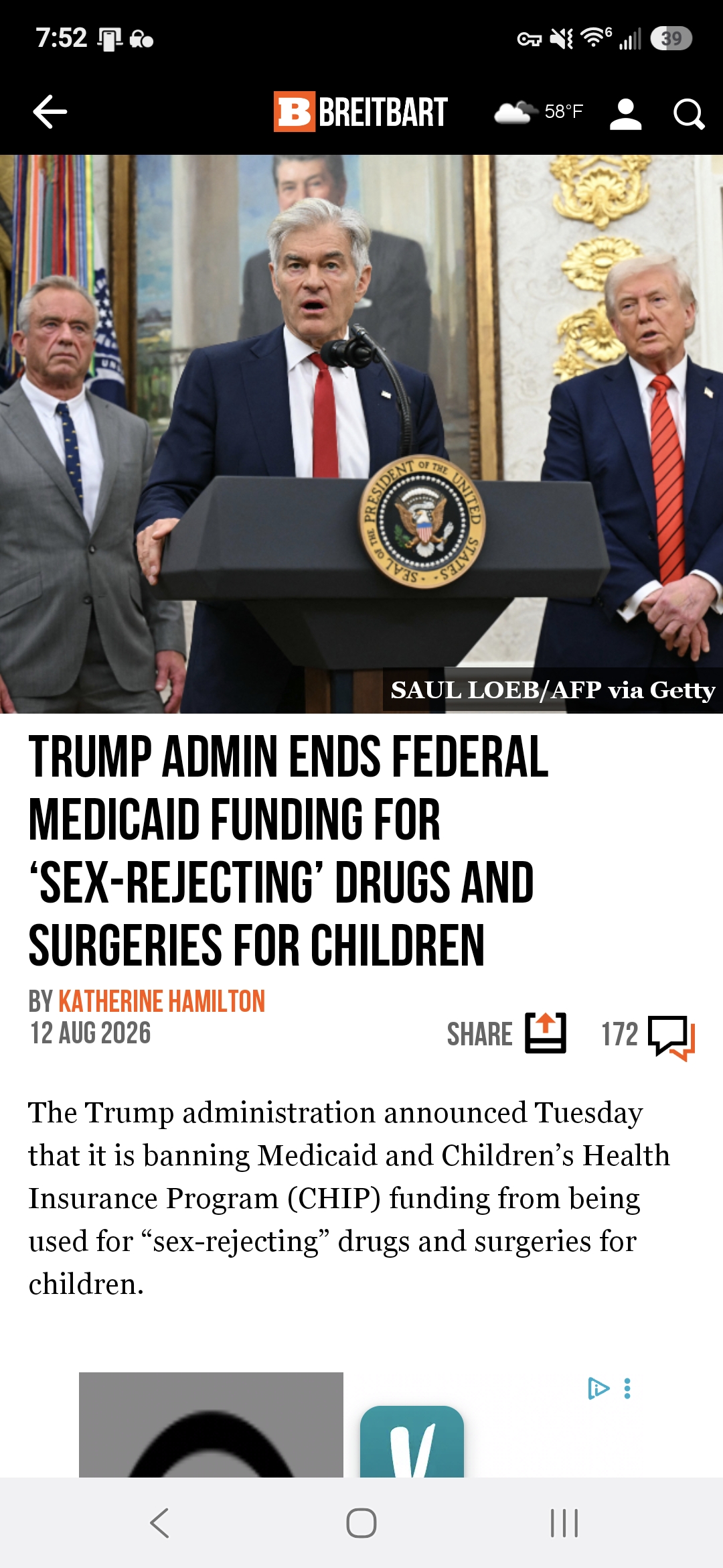 Trump Admin Ends Federal Medicaid Funding for &lsquo;Sex-Rejecting&rsquo; Drugs and Surgeries for Children