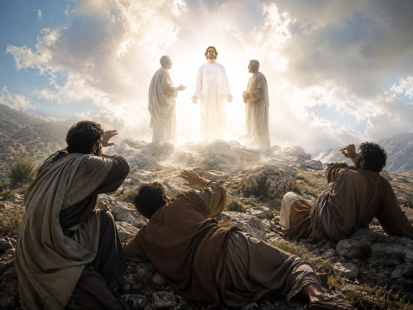 Divine revelation on the mountainside