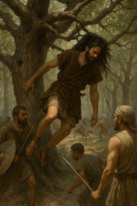 Absalom in a tree
